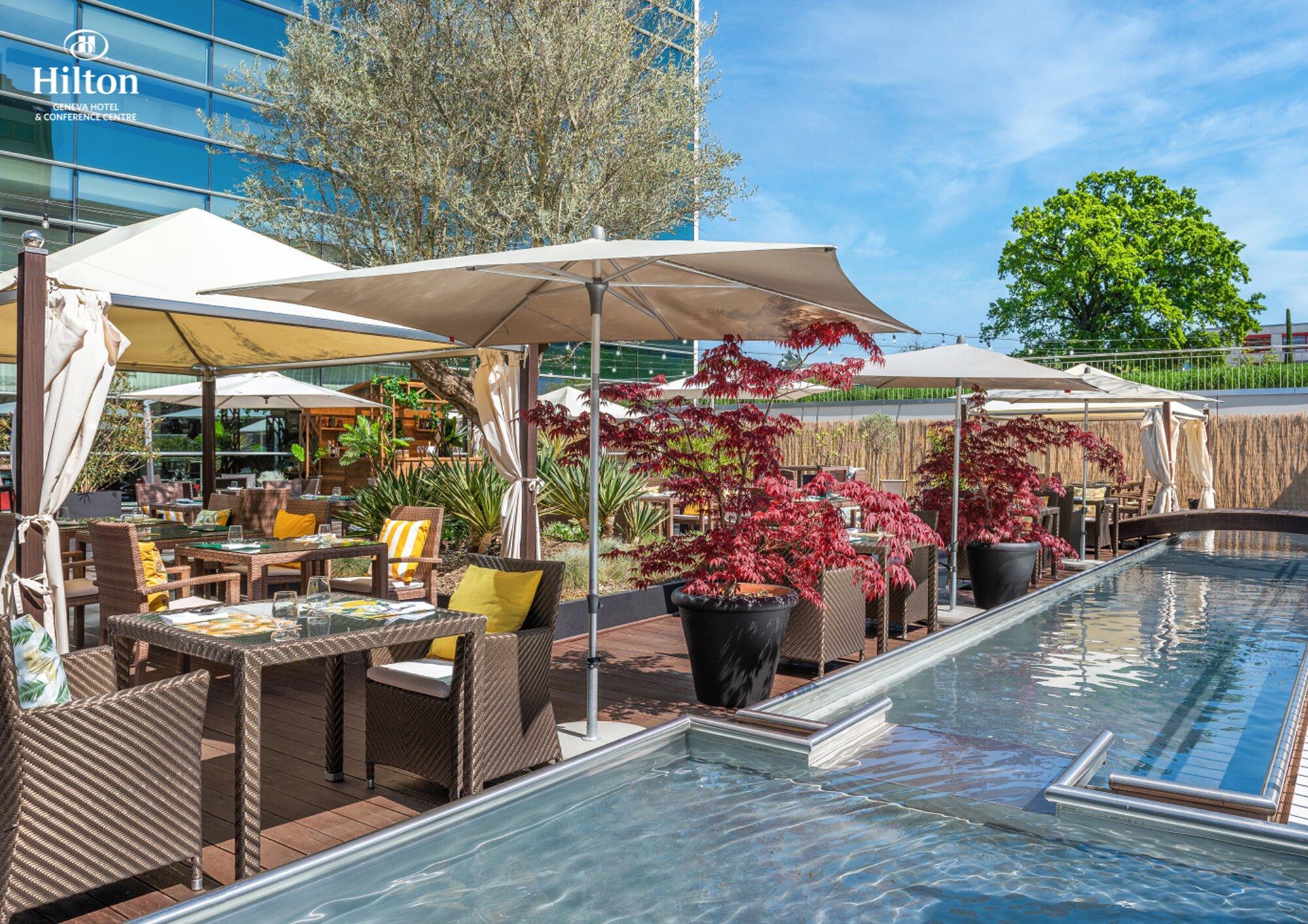 L'Olivo restaurant Hilton Geneva