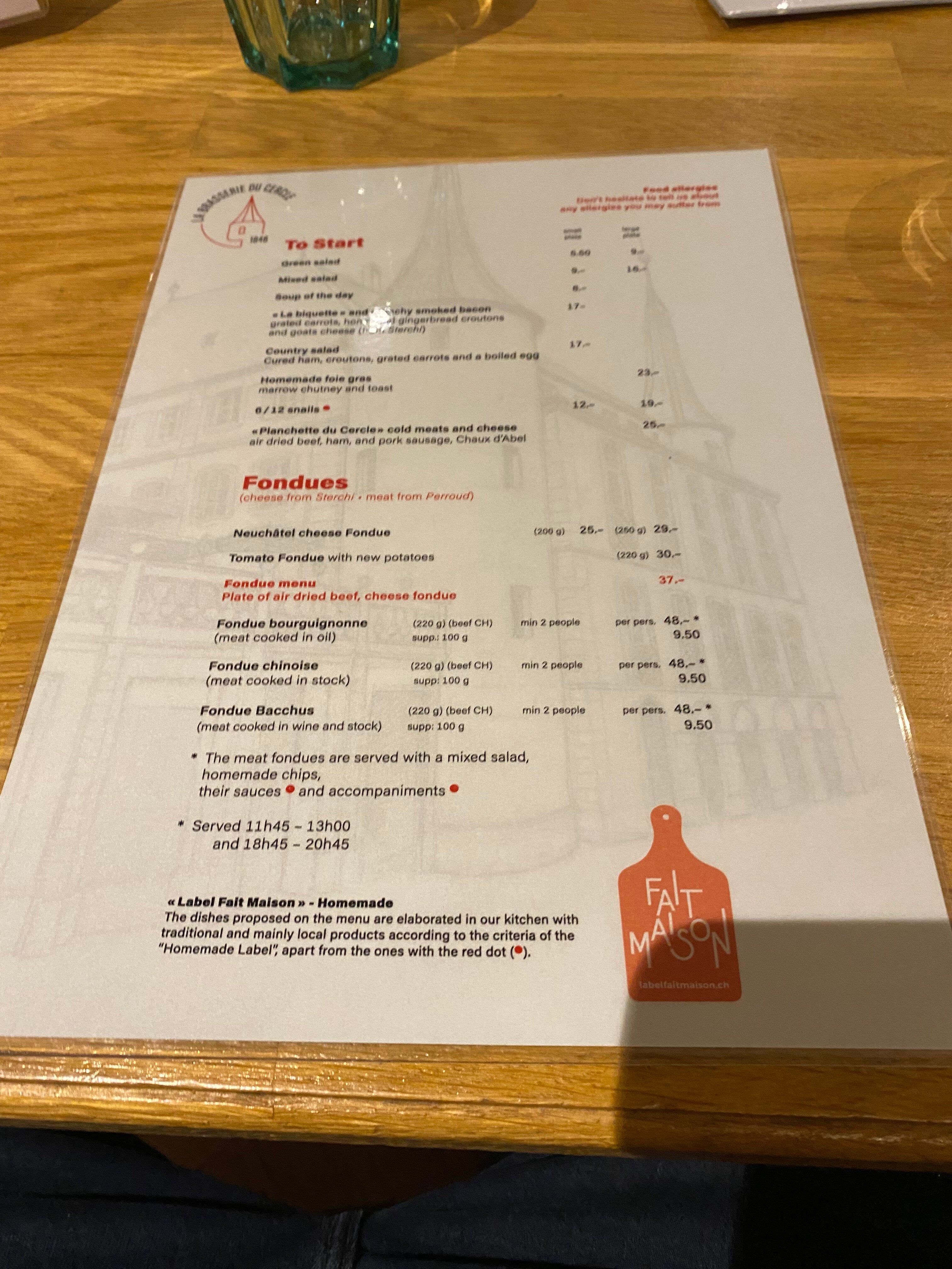 La Brasserie Du Cercle