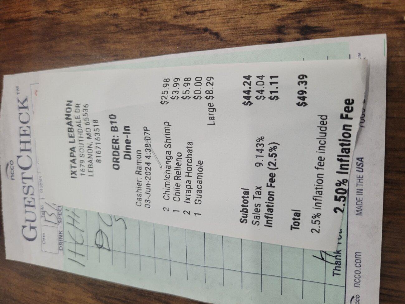 Ixtapa Mexican grill and cantina Lebanon Mo