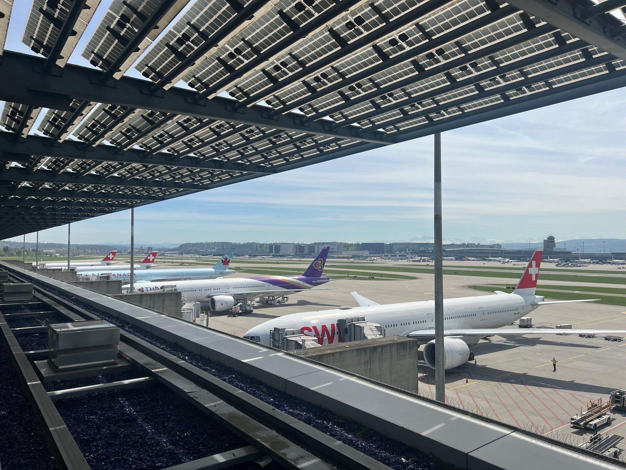 Aspire Lounge at Zurich Airport