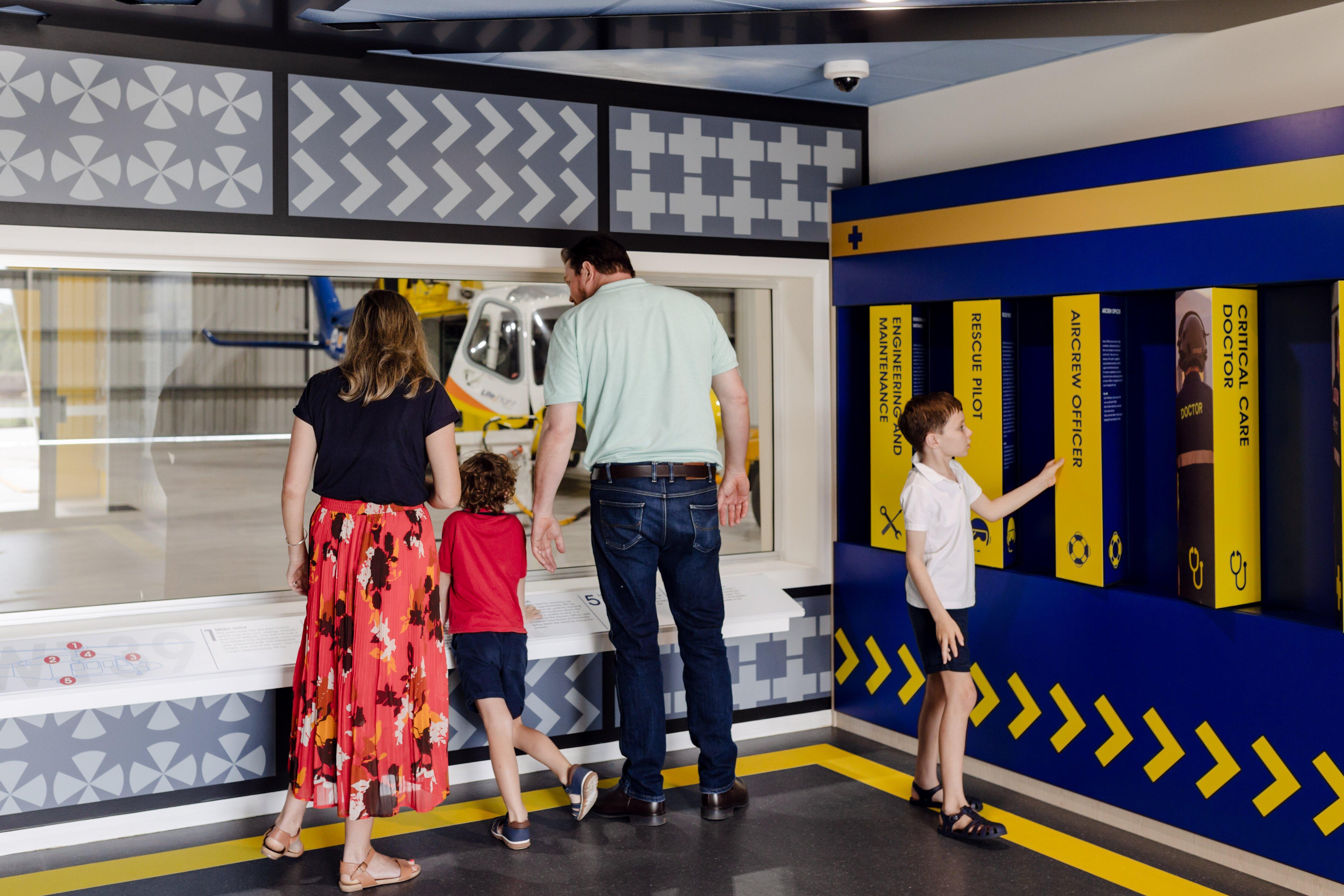 LifeFlight Roma Visitor Experience