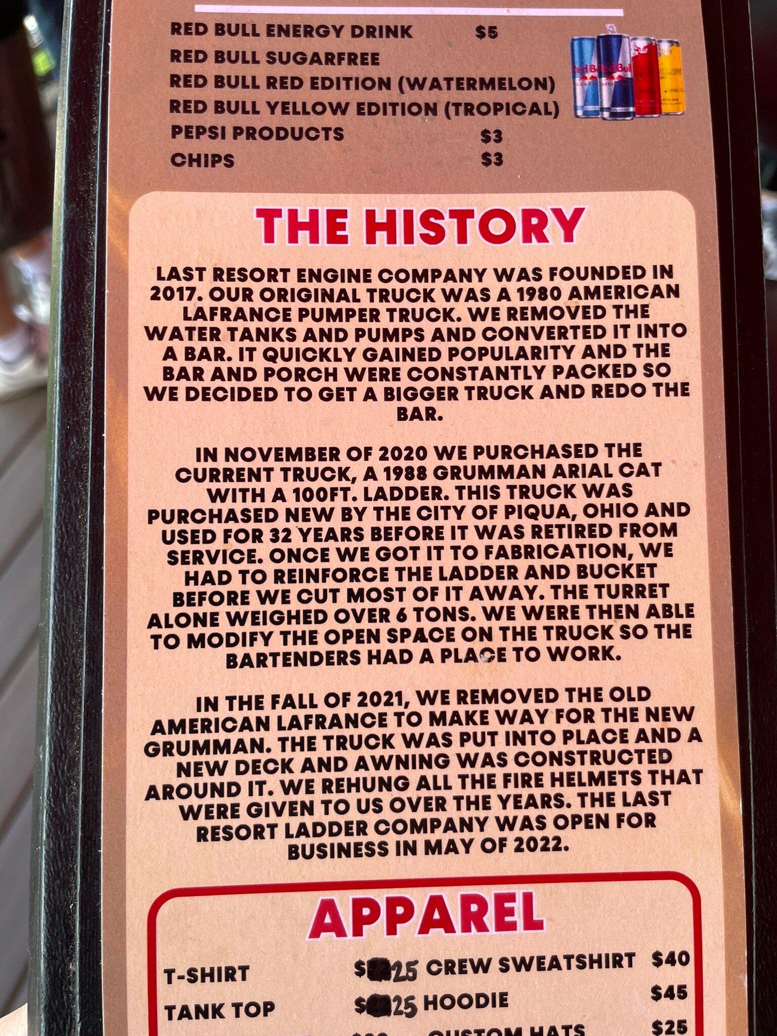 Last Resort Engine Company