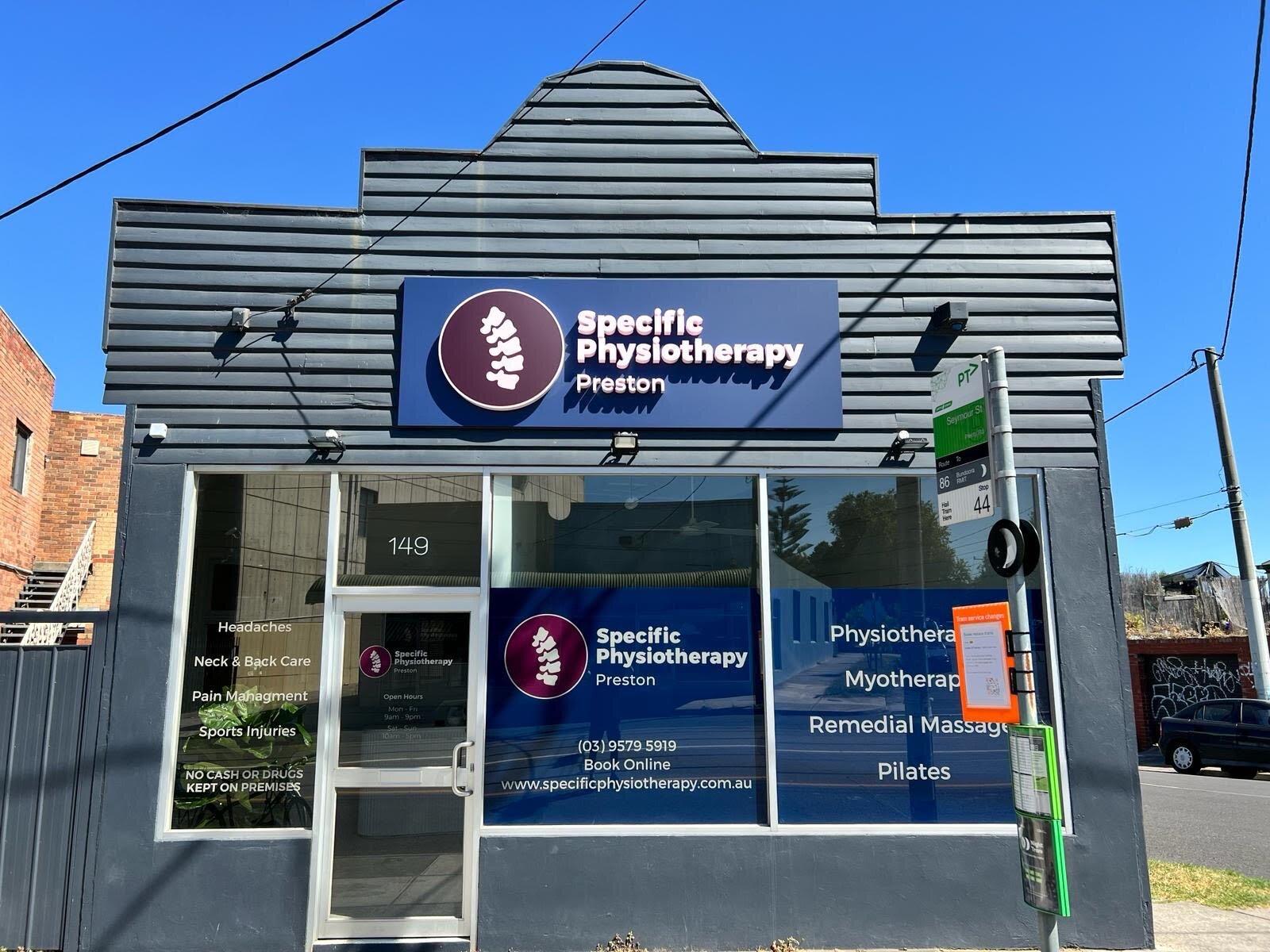 Specific Physiotherapy & Remedial Massage