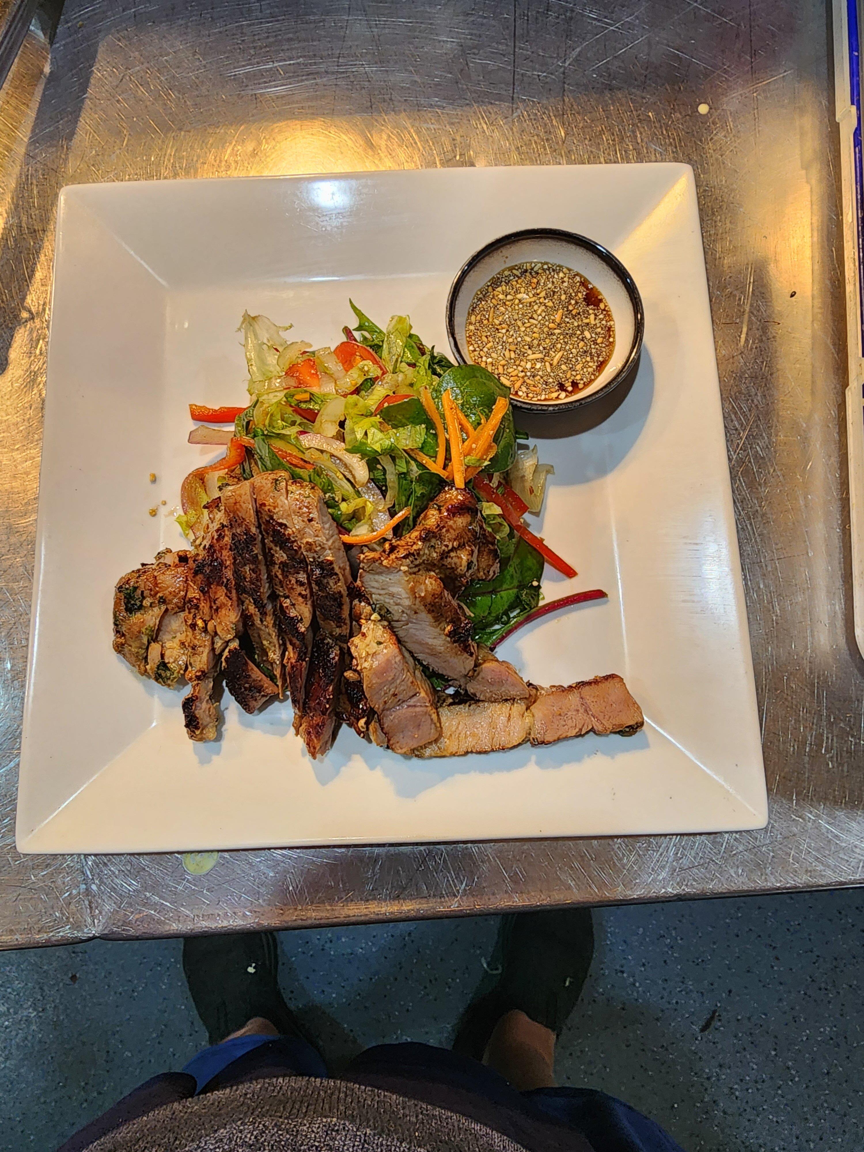 Rusty iron Thai restaurant