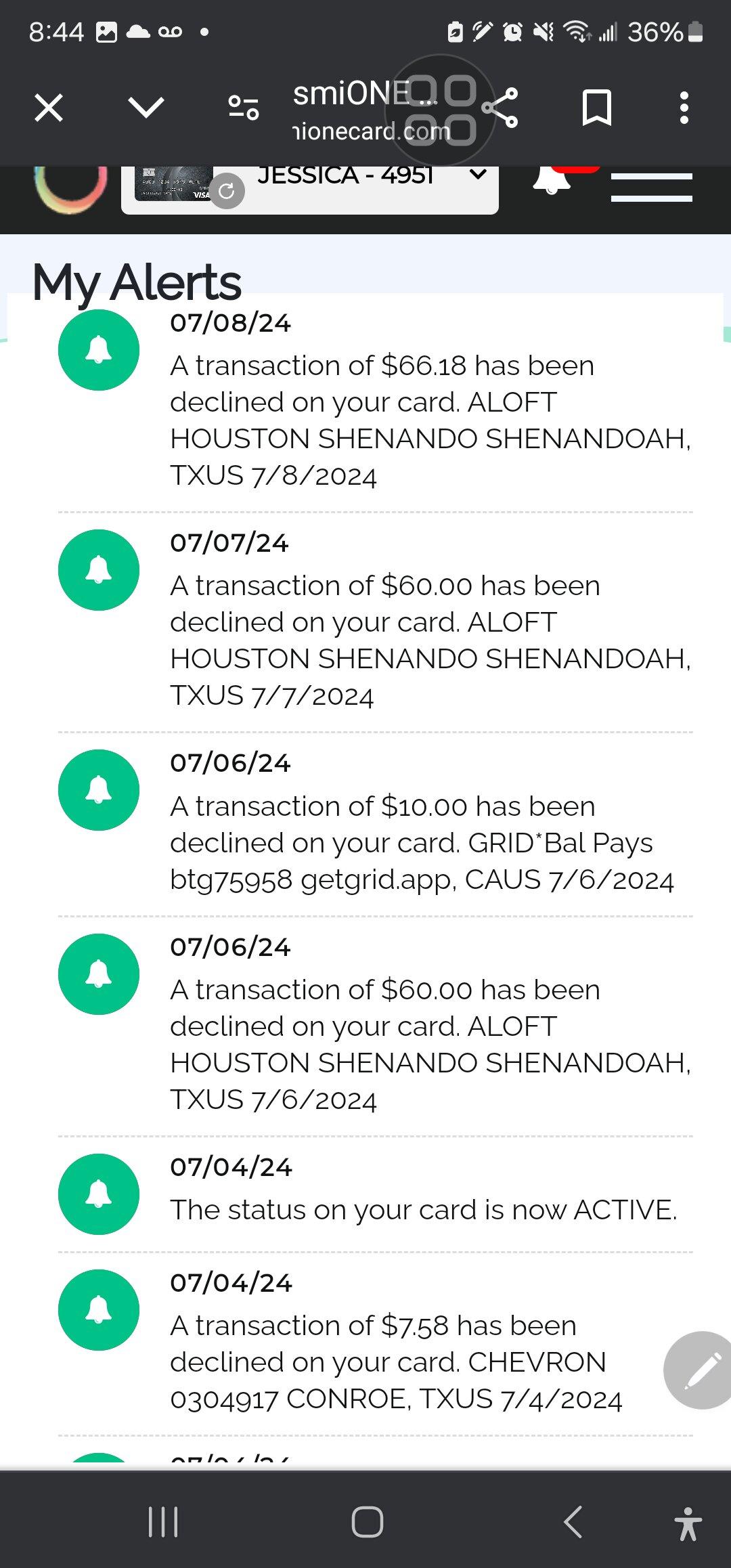 Aloft Shenandoah Woodlands Area