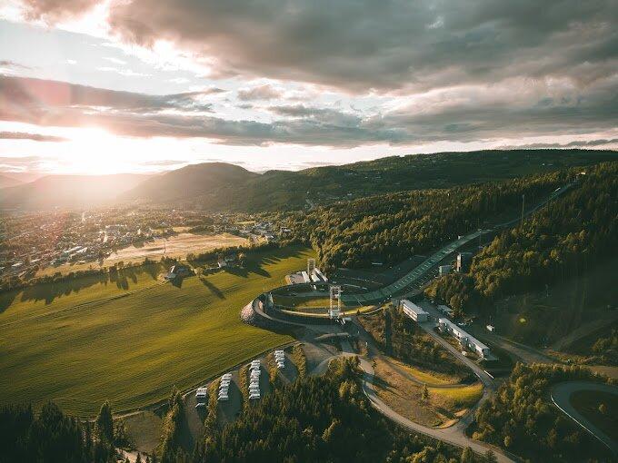Lysgardsbakkene Ski Jumping Arena