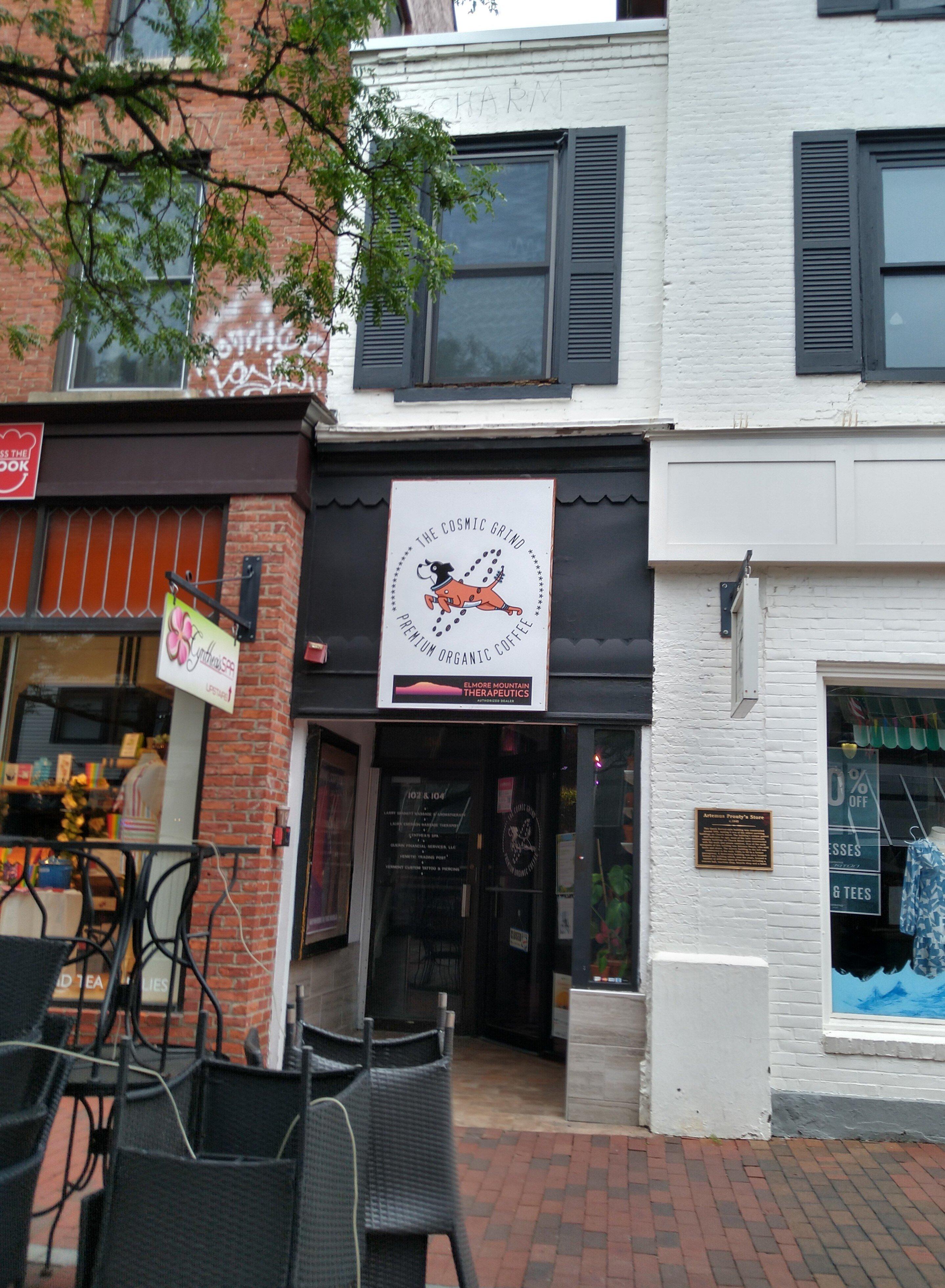 The Cosmic Grind Coffee Shop