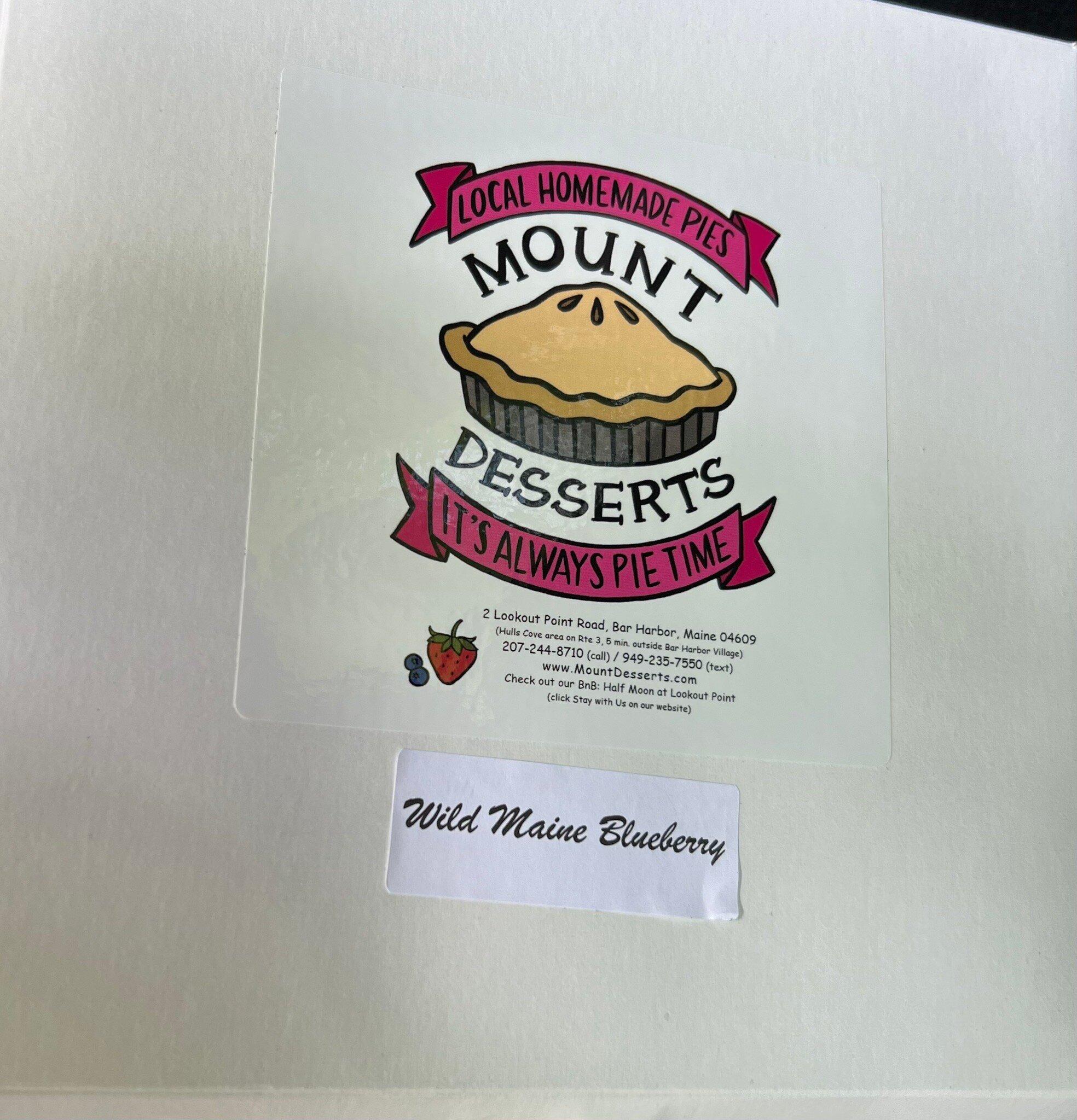 Mount Desserts Pie Company