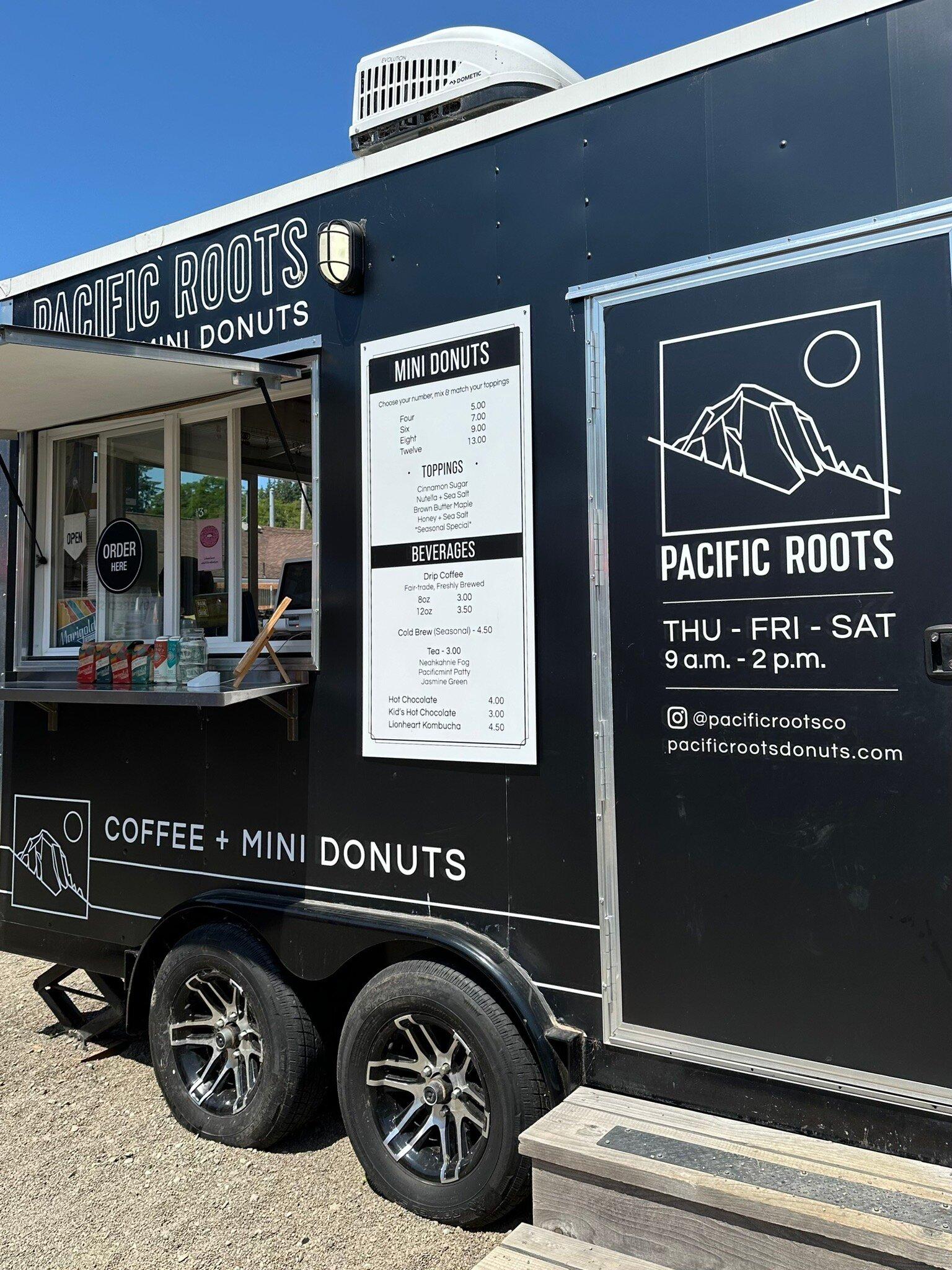 Pacific Roots Coffee + Mini Donuts