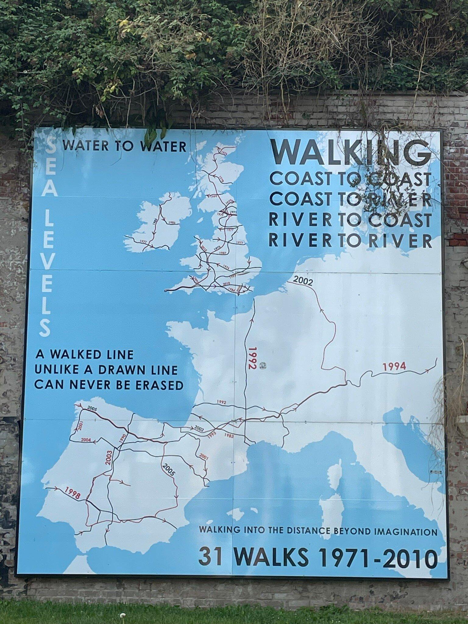 31 Walks from Water to Water 1971-2010 Hamish Fulton