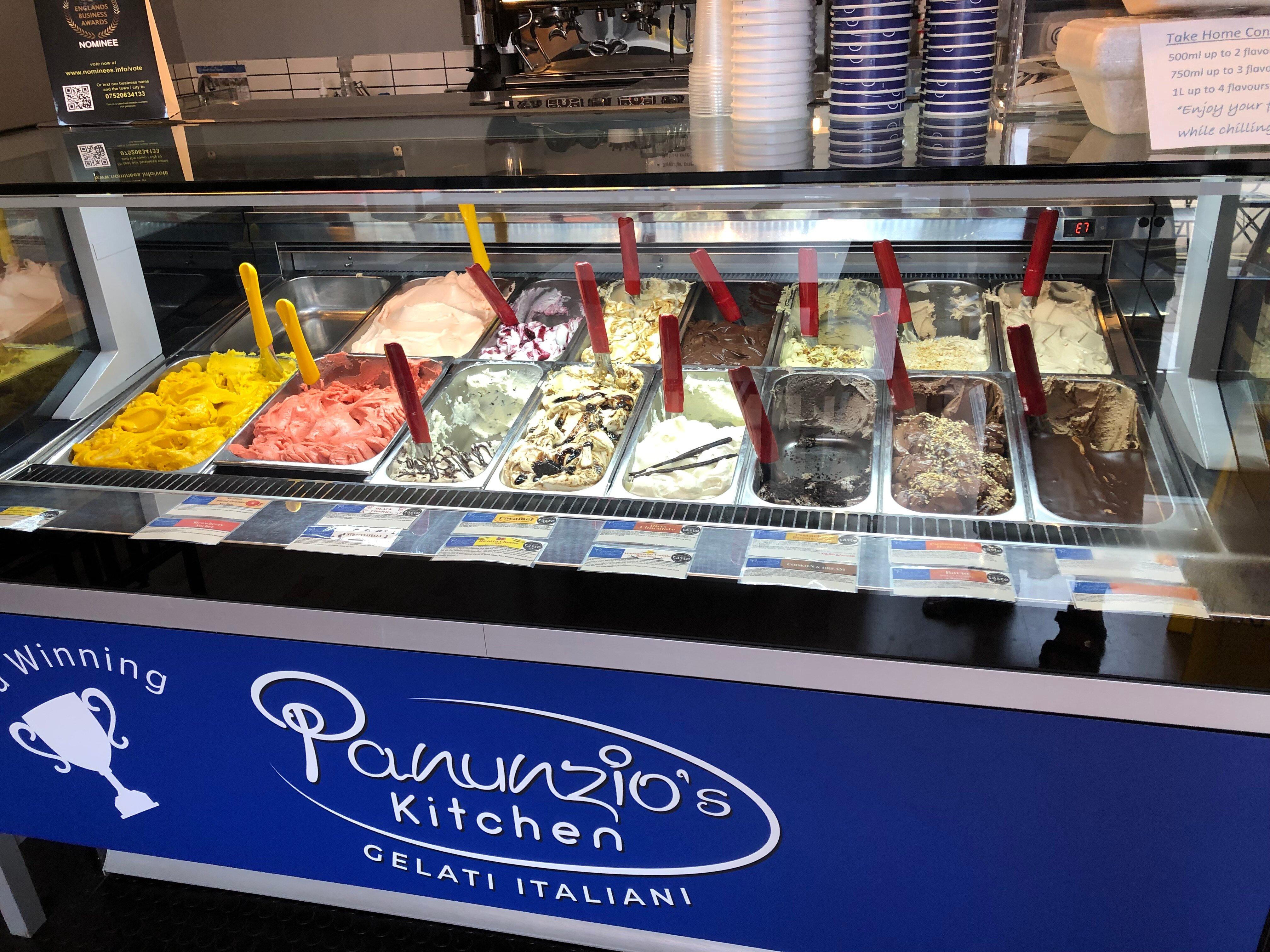 Panunzio's Kitchen Gelati Italiani