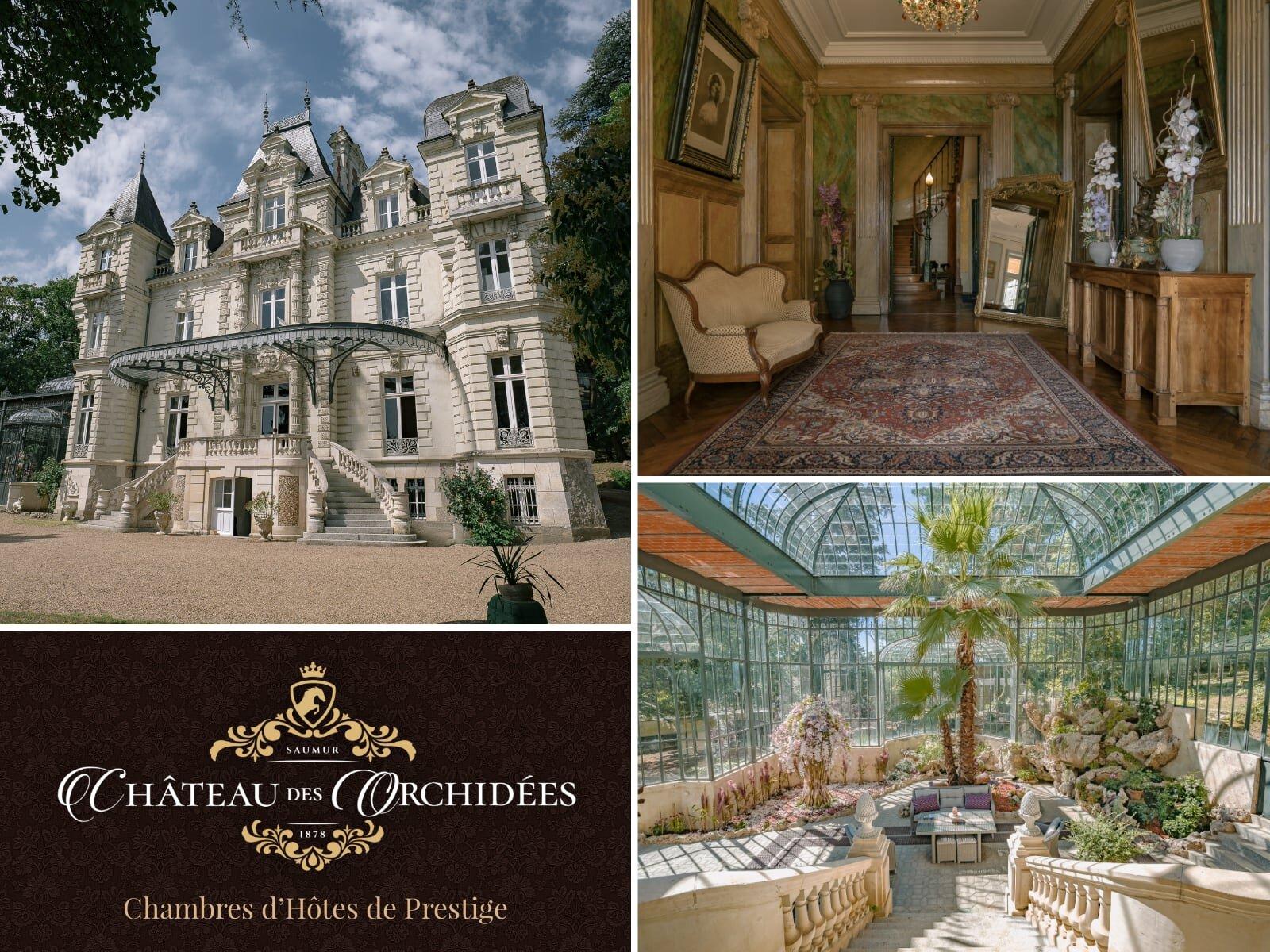 Château Des Orchidées En Val De Loire