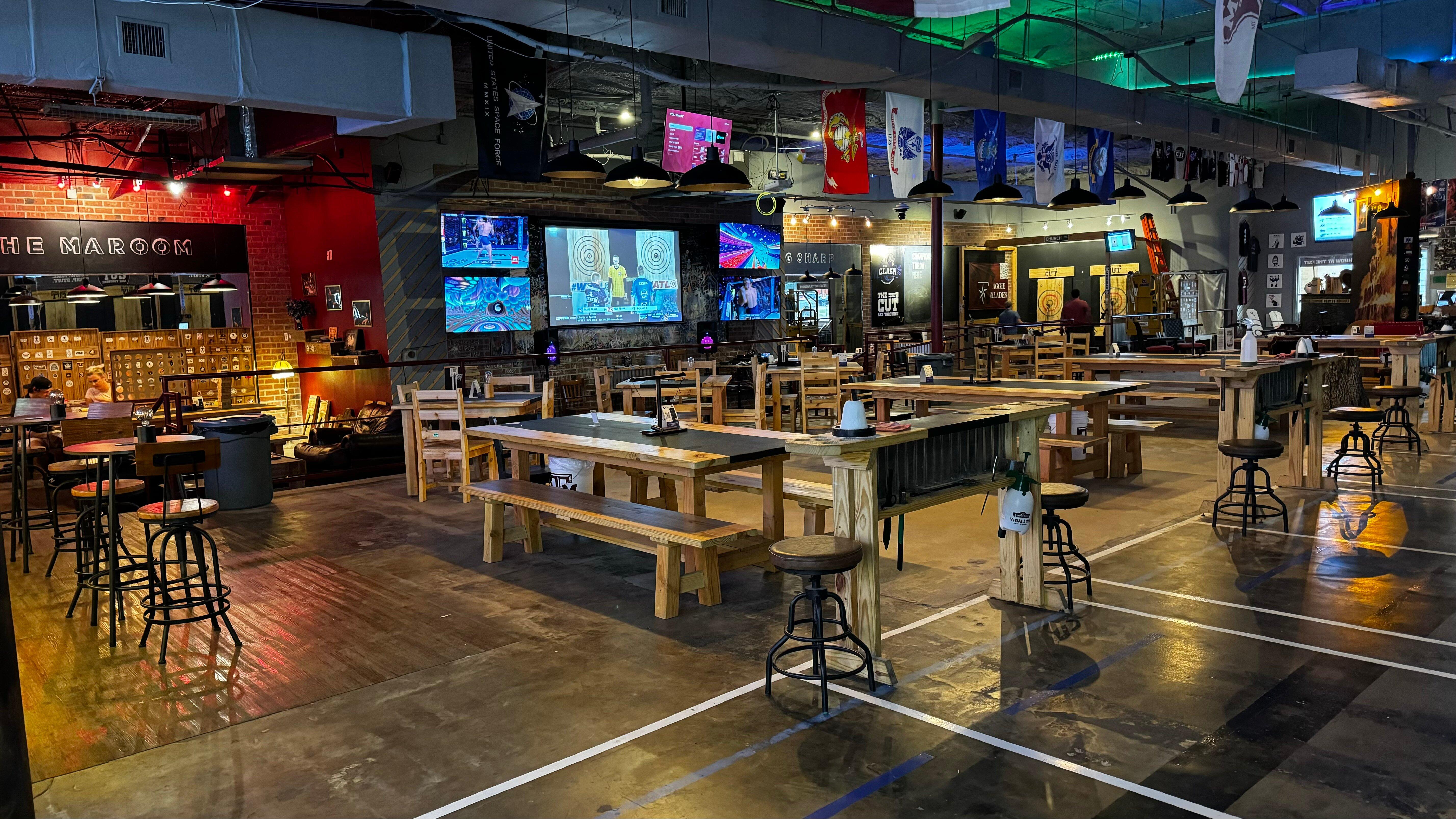 The Cut Axe Throwing