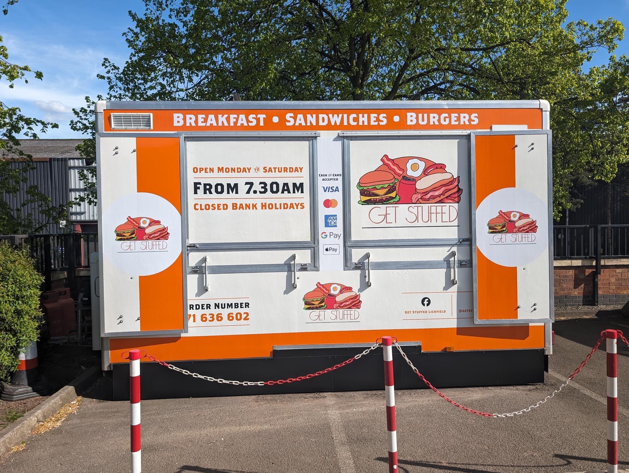 Get Stuffed Sandwich Van Lichfield