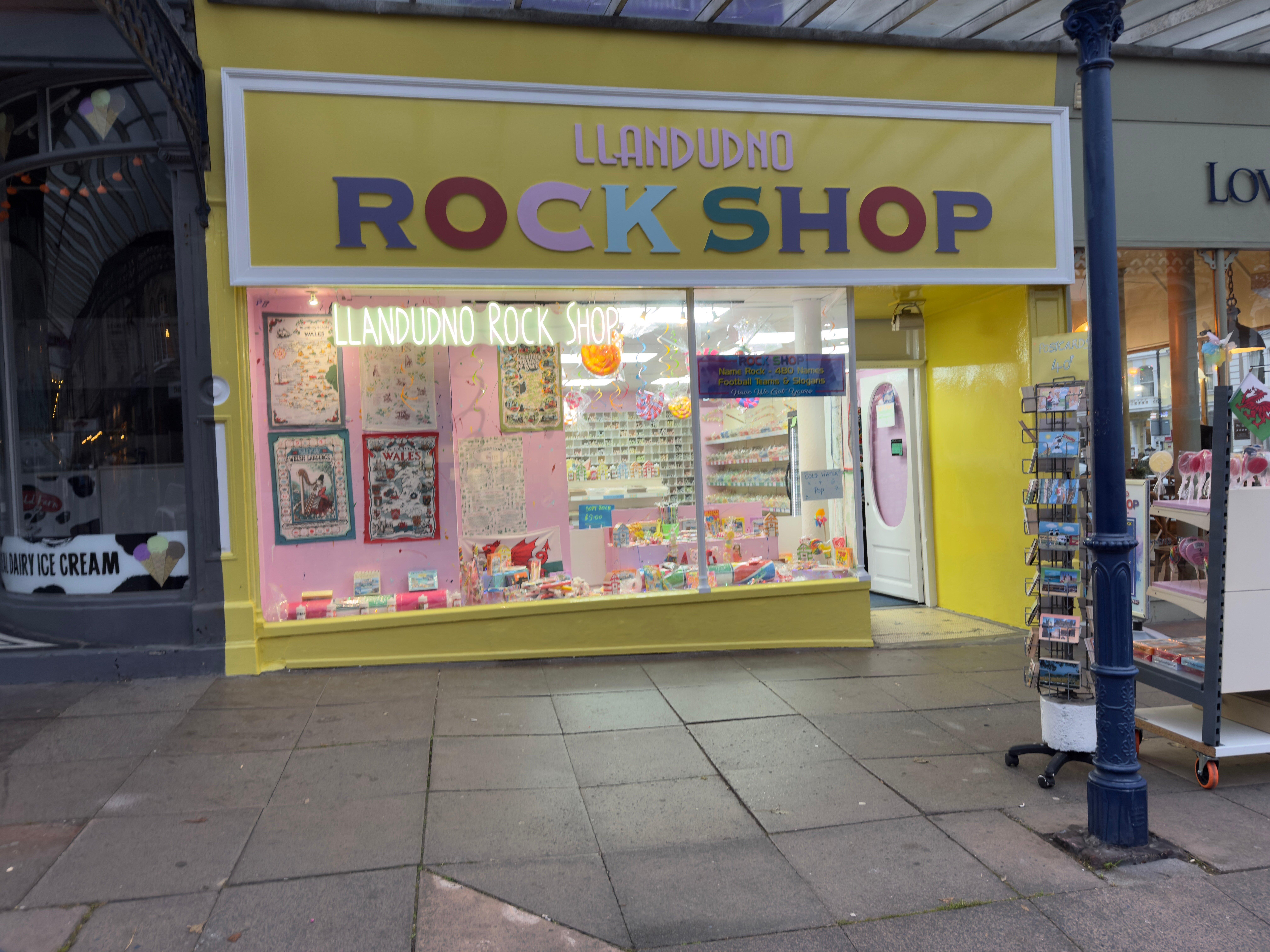 Llandudno Rock Shop