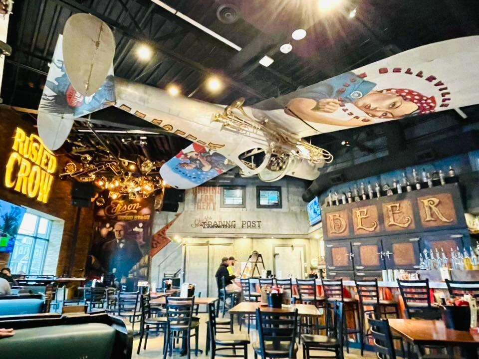 Rusted Crow on the Lake