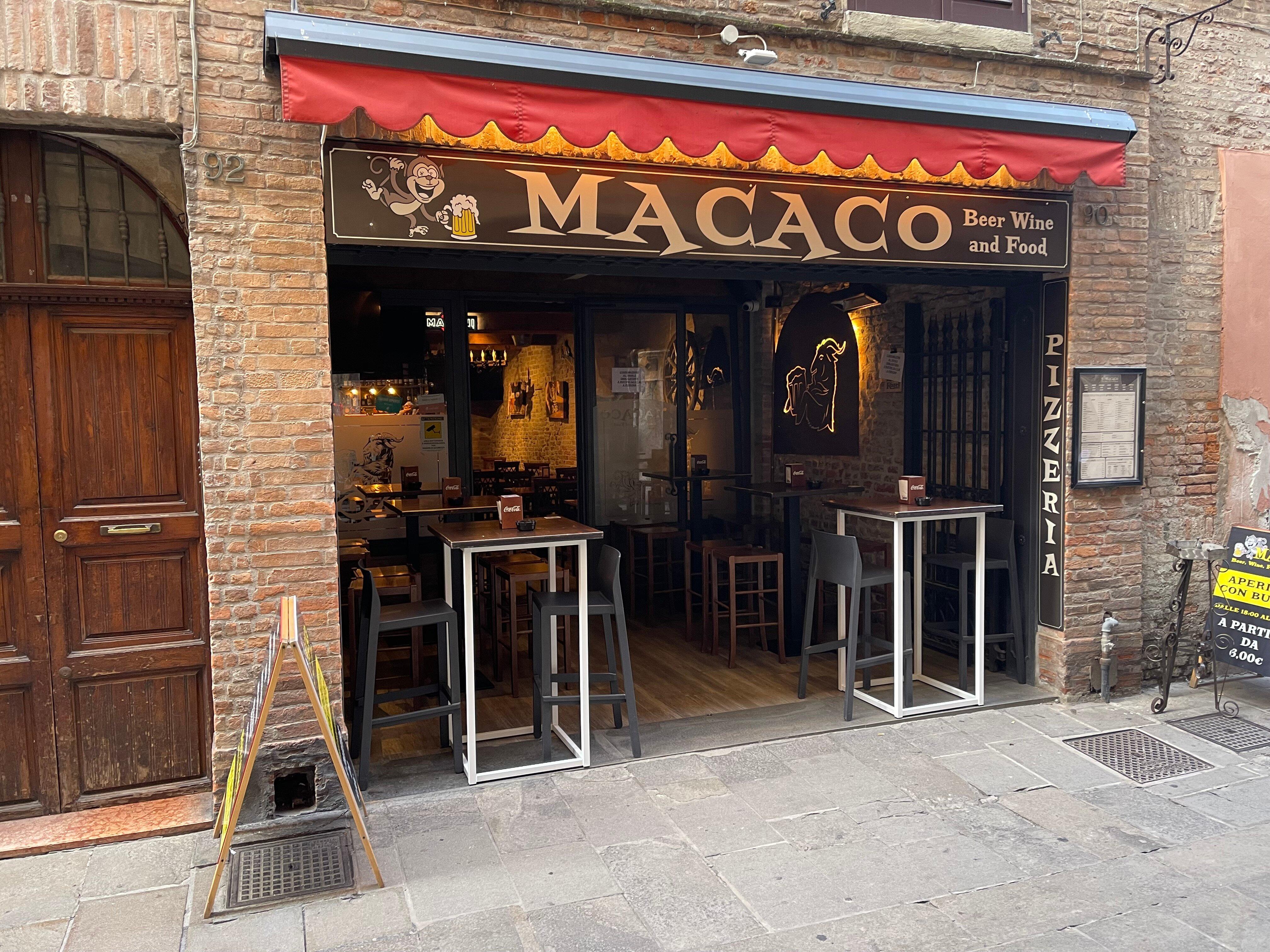 Macaco Beer Wine Food And Pizza