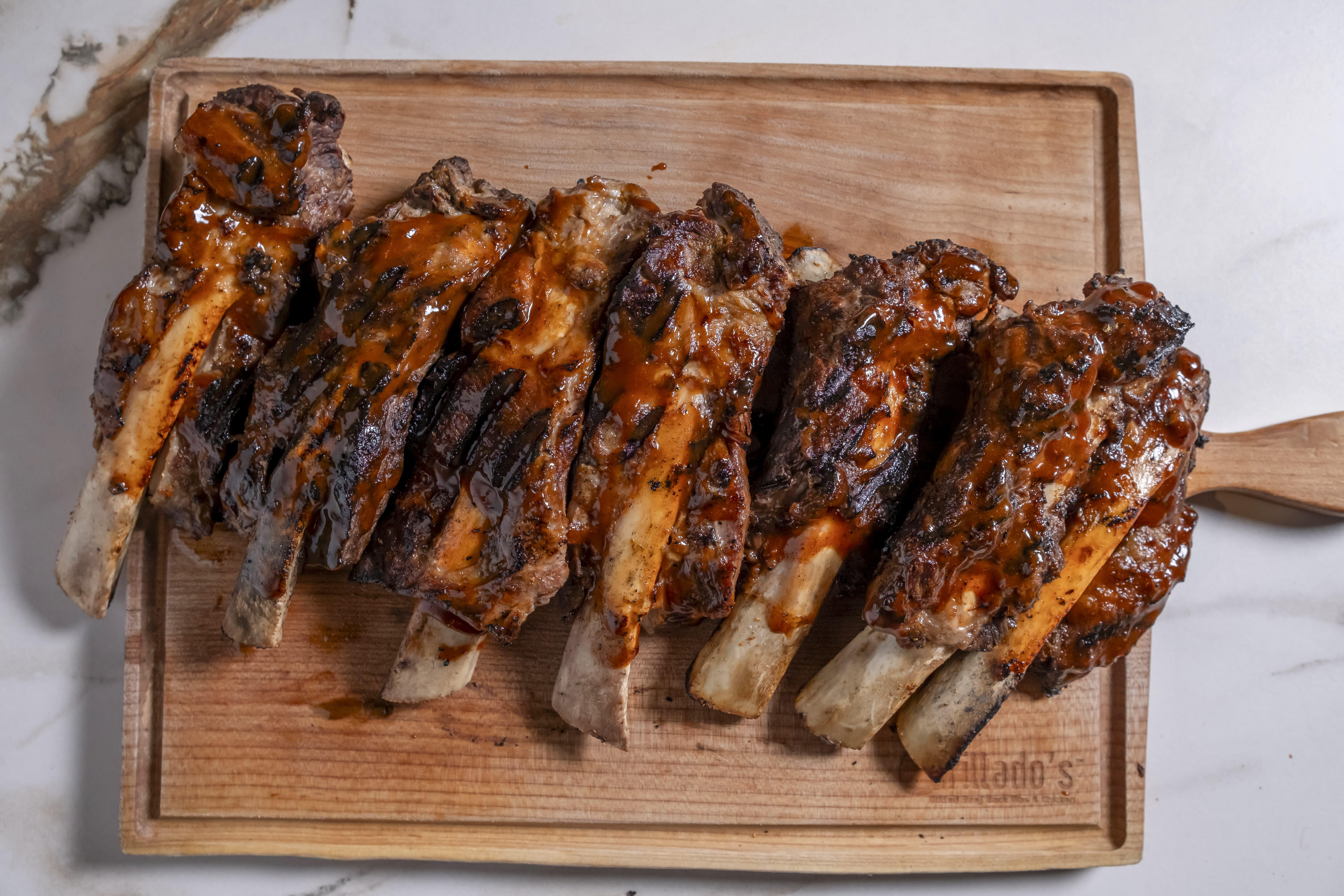 Grillado’s Grilled Beef Back Ribs & Chicken
