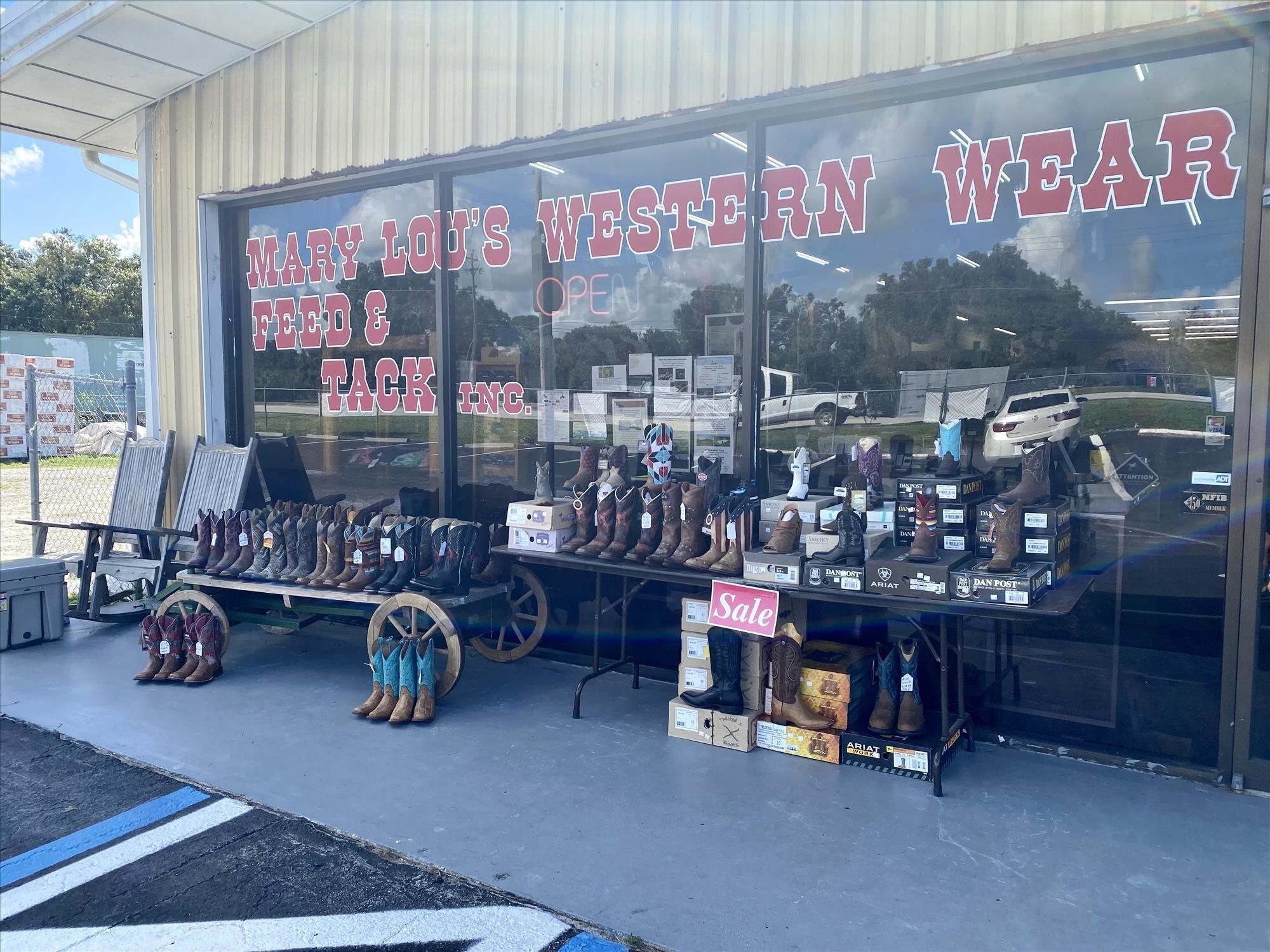 Mary Lou's Western Wear, Feed & Tack