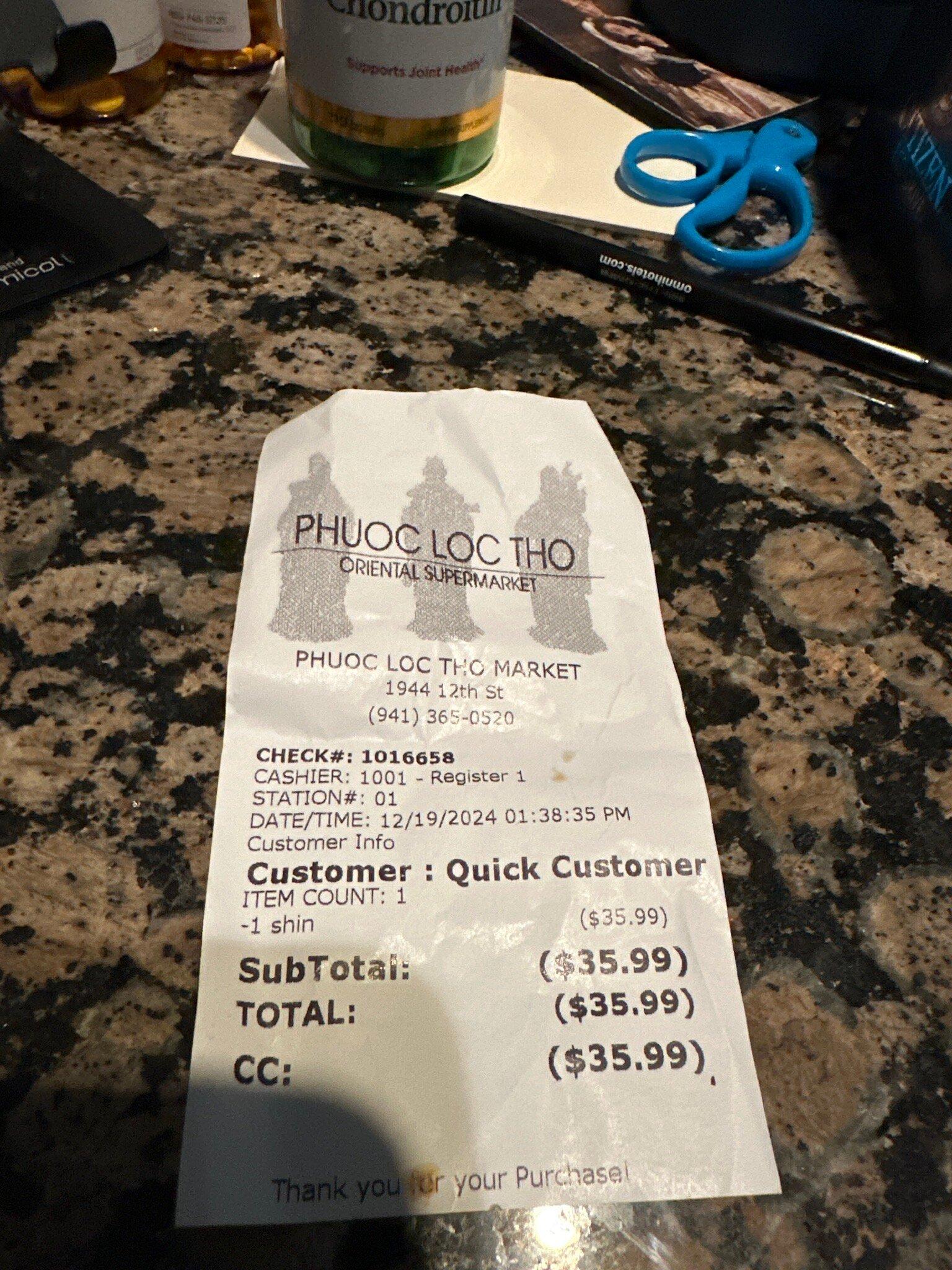 Phuoc Loc Tho Oriental Super