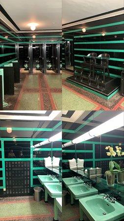 Hemitage Hotel Art Deco Men's Restroom