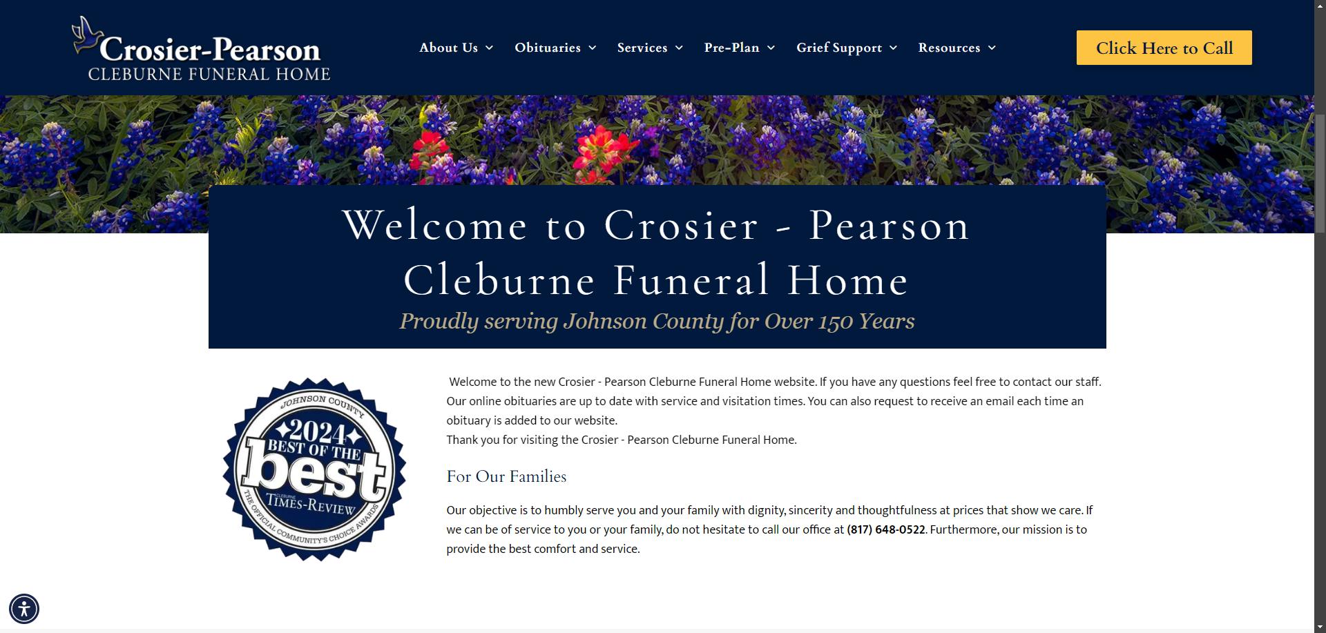 Crosier-Pearson Cleburne Funeral Home