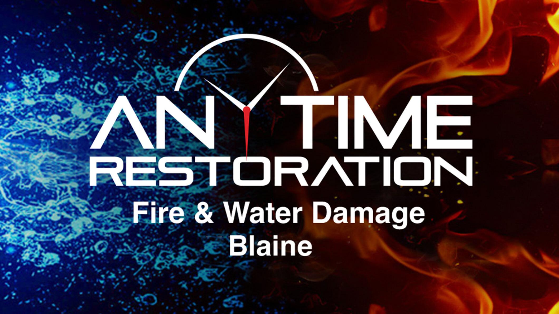 Anytime Restoration Fire & Water Damage Blaine