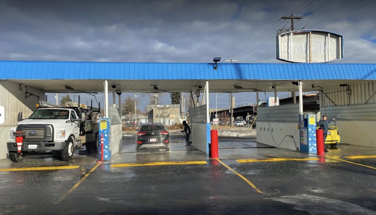 Mission and Greene Scrubbing Machine