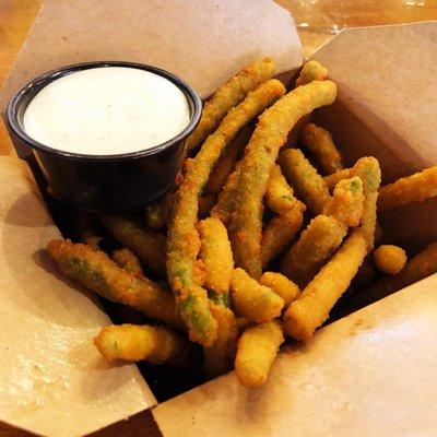 Green bean fries