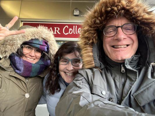 My favorite scarf that I wear with love from Tibet Souvenirs