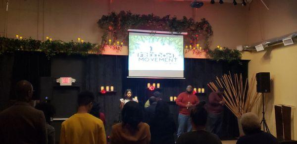 Freedom Movement Church is an amazing place to worship. Christmas decorations are beautiful. The music is amazing. The Word is so powerful.