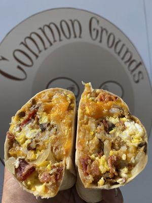 Awesome breakfast burritos