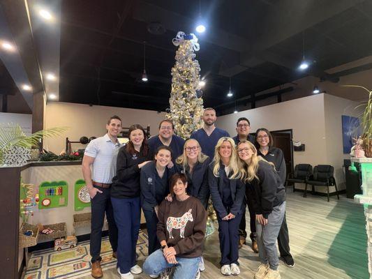 Christmas pic with MOTUS Health