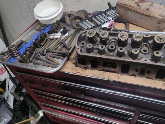 My heads I took to him to get rebuild .... Still waiting