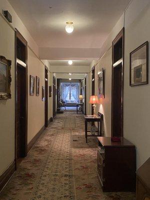 Second floor hallway
