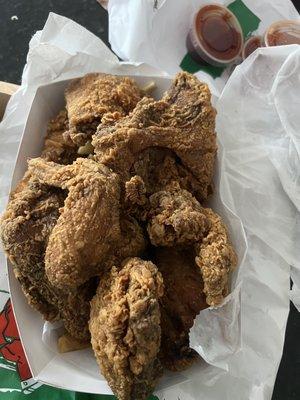 8 Piece Mixed Chicken with mild sauce
