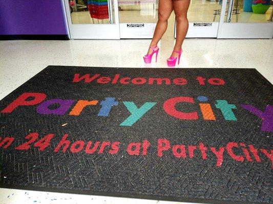 Everyone wants to party in her city