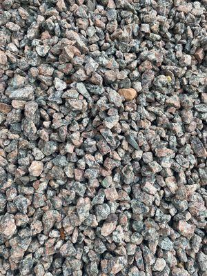 Western Garnet Decorative Rock. 3/4" and 1 1/2 "