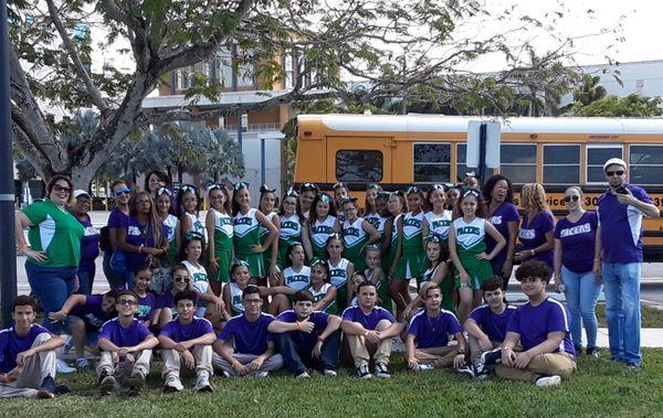 Custom Cheer and Band Uniforms.