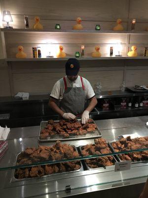 Dave Chang's momataro fried chicken