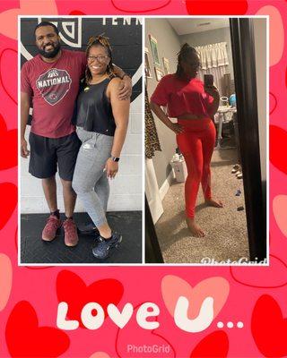 Day 1 vs Day 80 of CrossFit