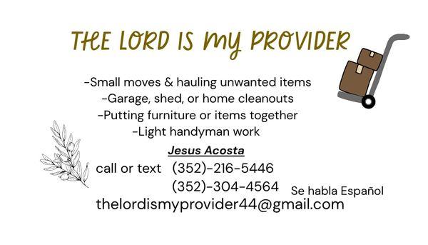 The Lord is My Provider