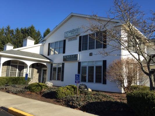 Front of the hair studio