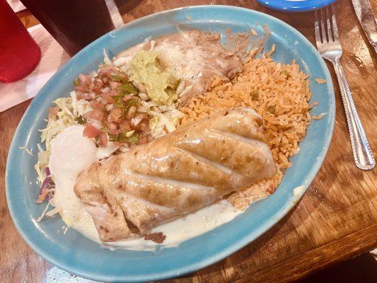 Grilled Steak Chimichanga