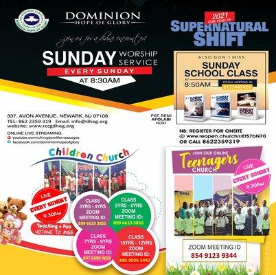 RCCG DOMINION HOPE OF GLORY