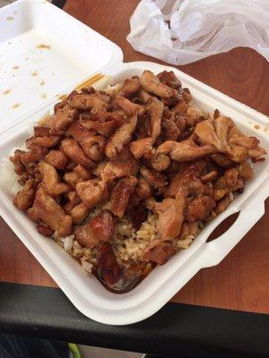 Chicken Teriyaki with double (triple?) meat