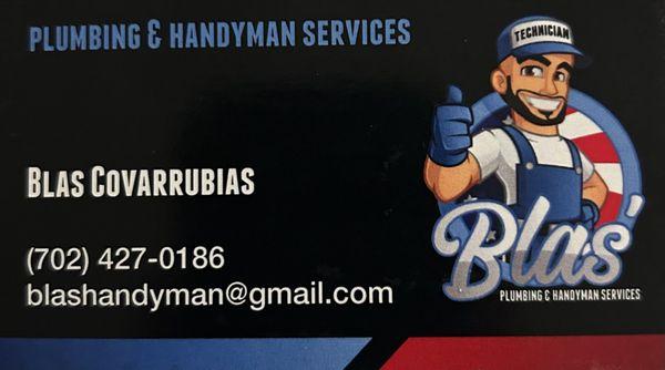 Blas’s Plumbing And Handyman Services