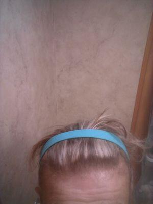 Not happy with my roots! Now I can't wear my hair back off my forehead!