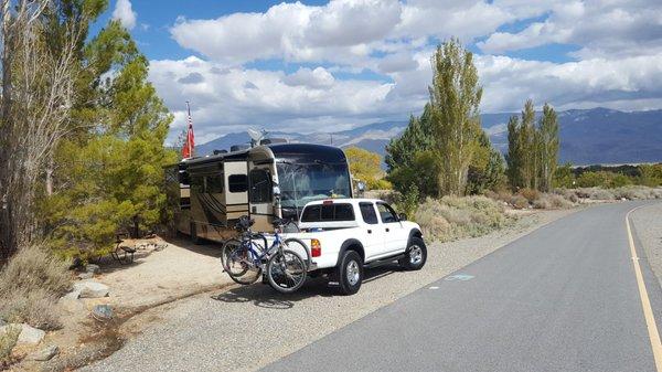 our camp spot site 10