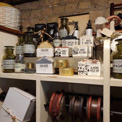 Found some soaps and lotions too